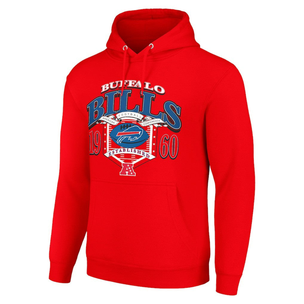 Starter 80s Retro Pullover Hoodie - Buffalo Bills Hoodies