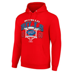 Starter 80s Retro Pullover Hoodie - Buffalo Bills Hoodies