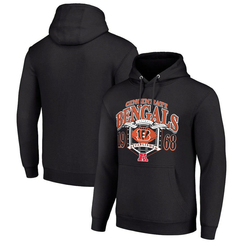 Starter 80s Retro Pullover Hoodie - Cincinnati Bengals Hoodies