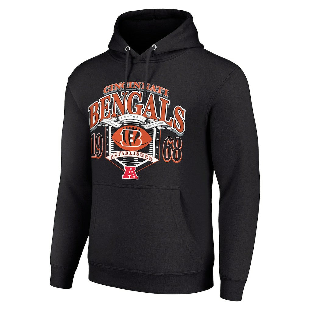 Starter 80s Retro Pullover Hoodie - Cincinnati Bengals Hoodies