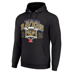 Starter 80s Retro Pullover Hoodie - Baltimore Ravens Hoodies