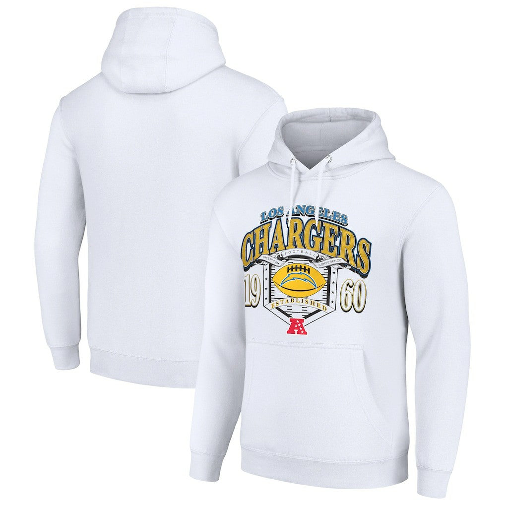 Starter 80s Retro Pullover Hoodie - Los Angeles Chargers Hoodies