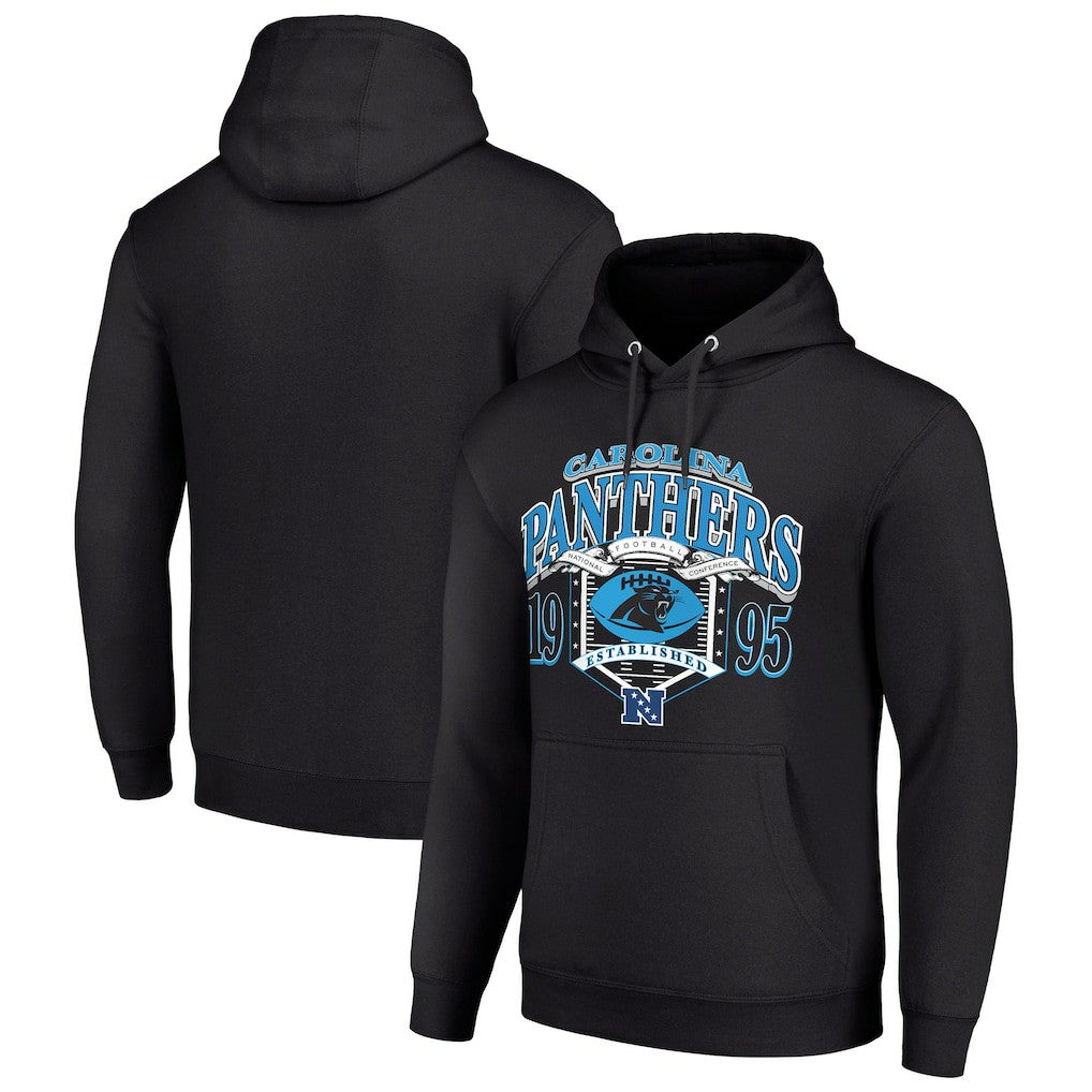 Starter 80s Retro Pullover Hoodie - Carolina Panthers Hoodies