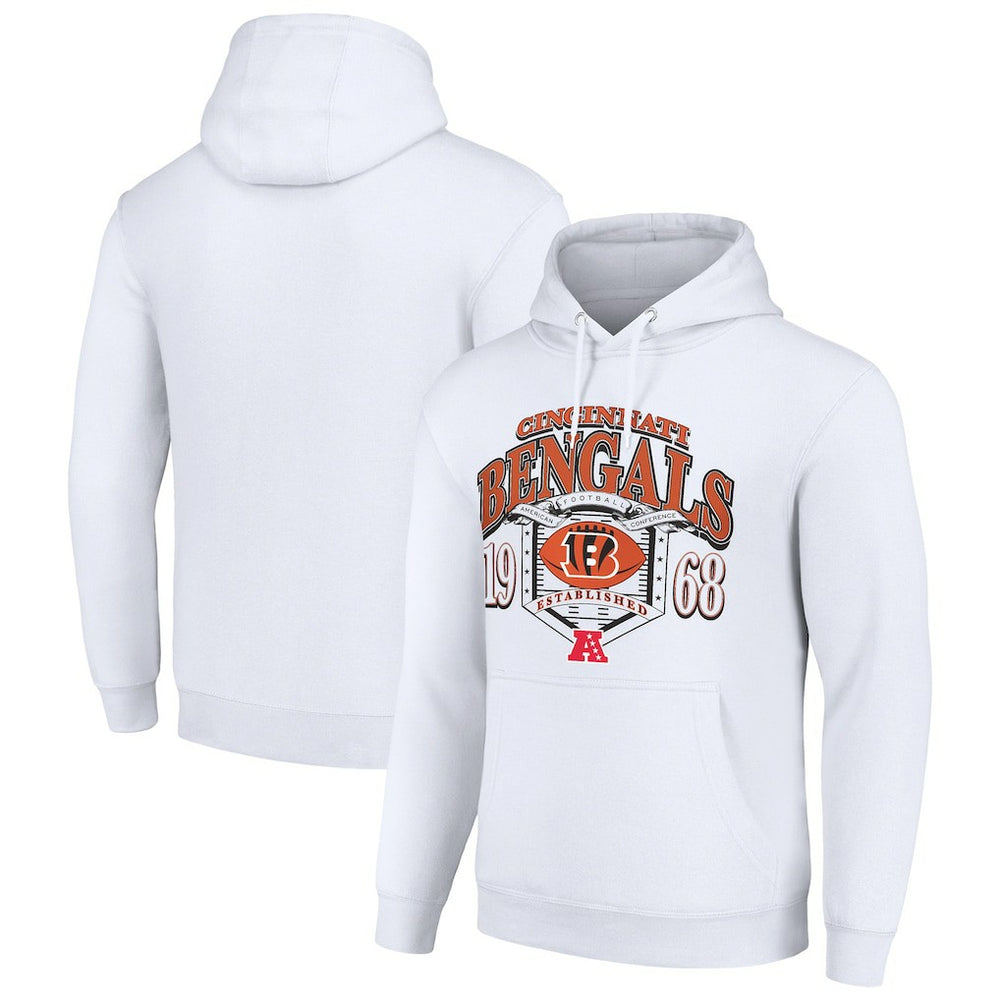 Starter 80s Retro Pullover Hoodie - Cincinnati Bengals Hoodies