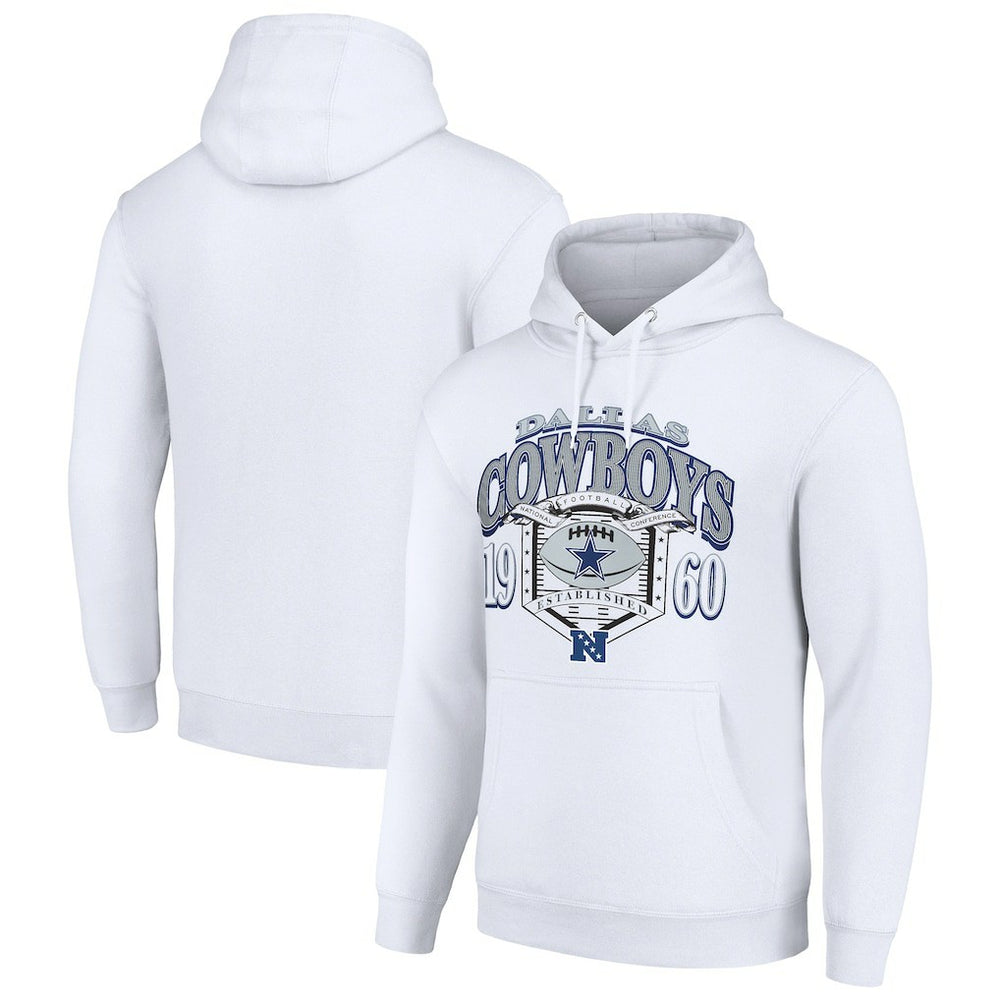 Starter 80s Retro Pullover Hoodie - Dallas Cowboys Hoodies
