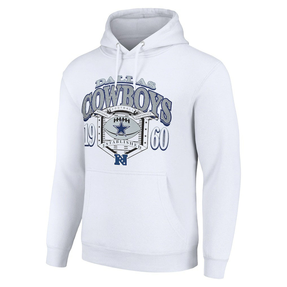 Starter 80s Retro Pullover Hoodie - Dallas Cowboys Hoodies
