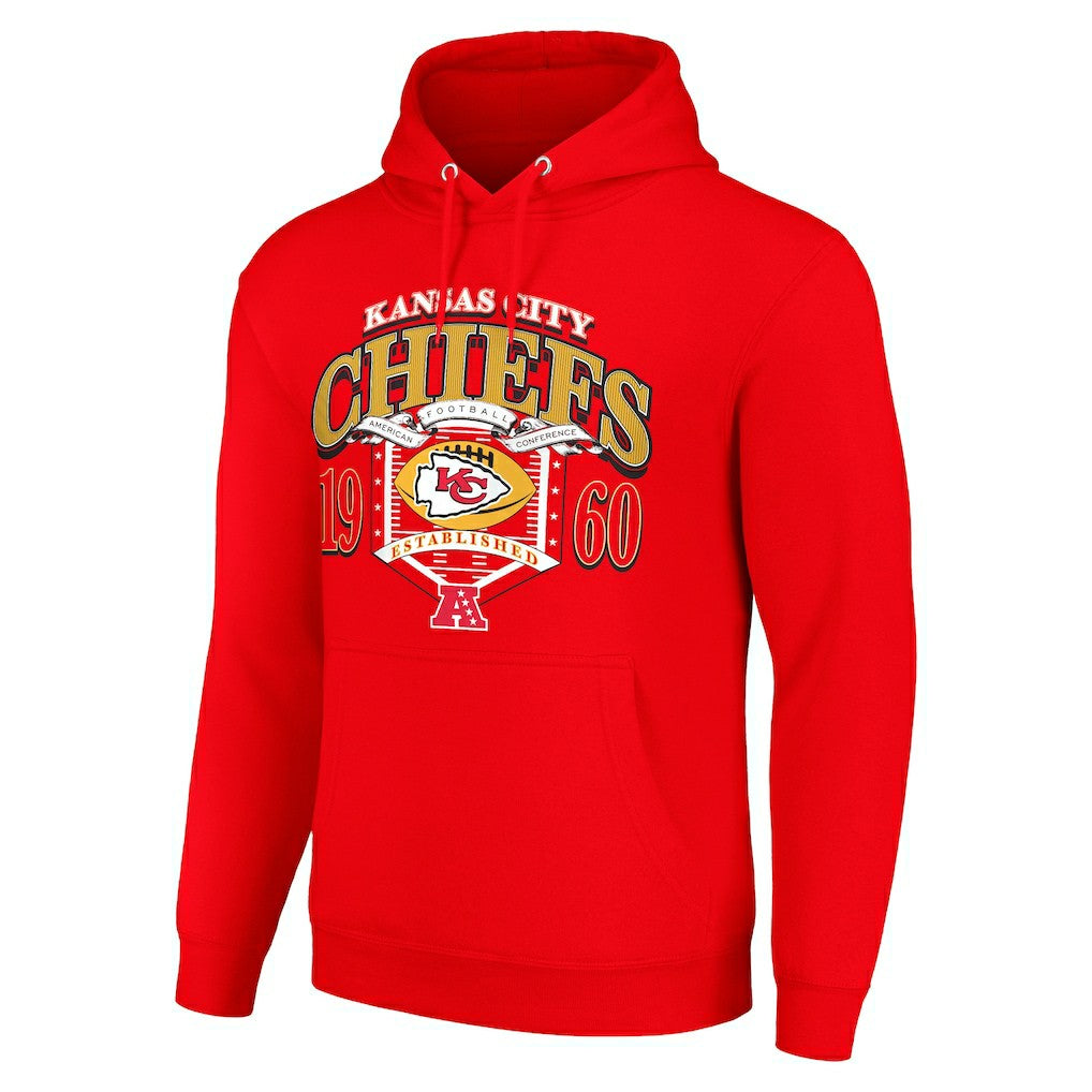Starter 80s Retro Pullover Hoodie - Kansas City Chiefs Hoodies