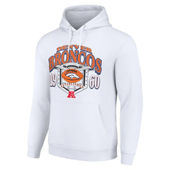 Starter 80s Retro Pullover Hoodie - Denver Broncos Hoodies