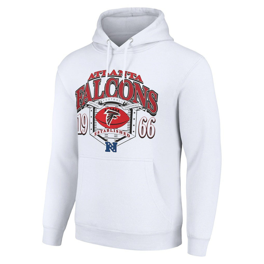 Starter 80s Retro Pullover Hoodie - Atlanta Falcons Hoodies