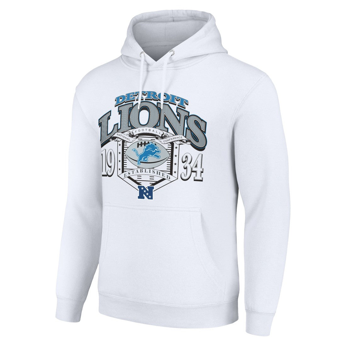 Starter 80s Retro Pullover Hoodie - Detroit Lions Hoodies