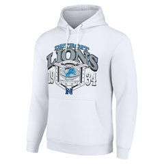 Starter 80s Retro Pullover Hoodie - Detroit Lions Hoodies