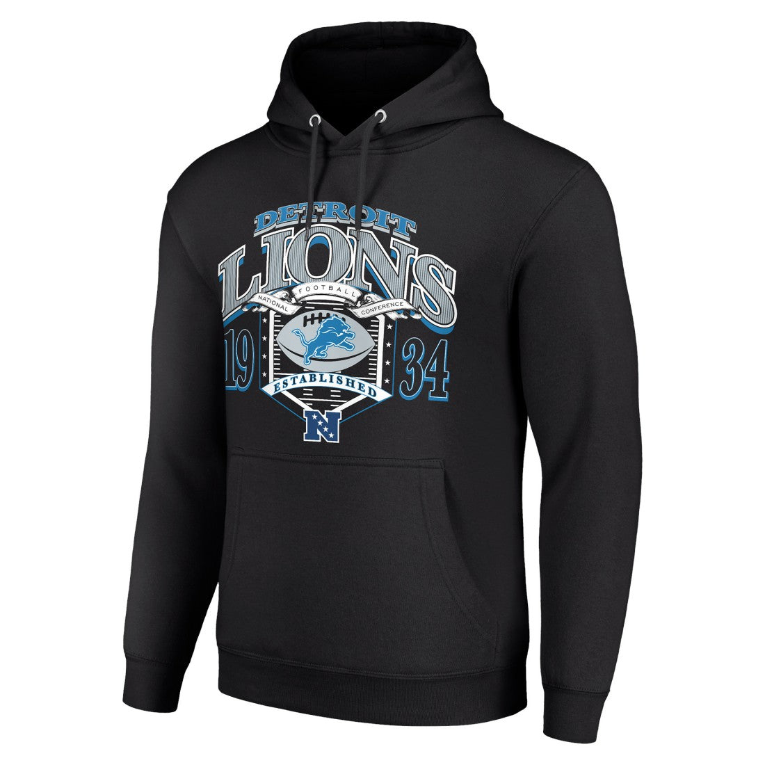 Starter 80s Retro Pullover Hoodie - Detroit Lions Hoodies