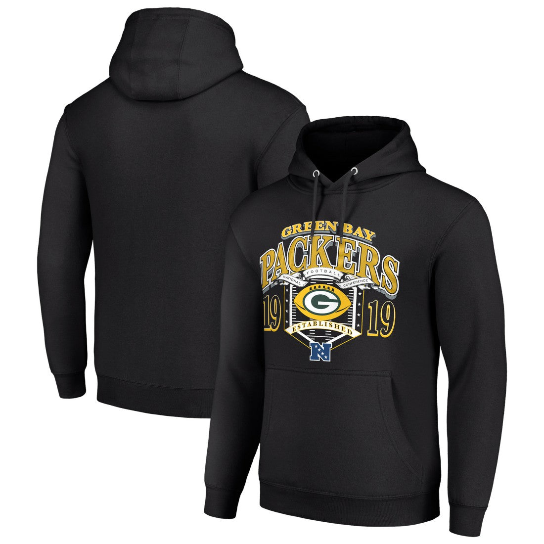 Starter 80s Retro Pullover Hoodie - Green Bay Packers Hoodies