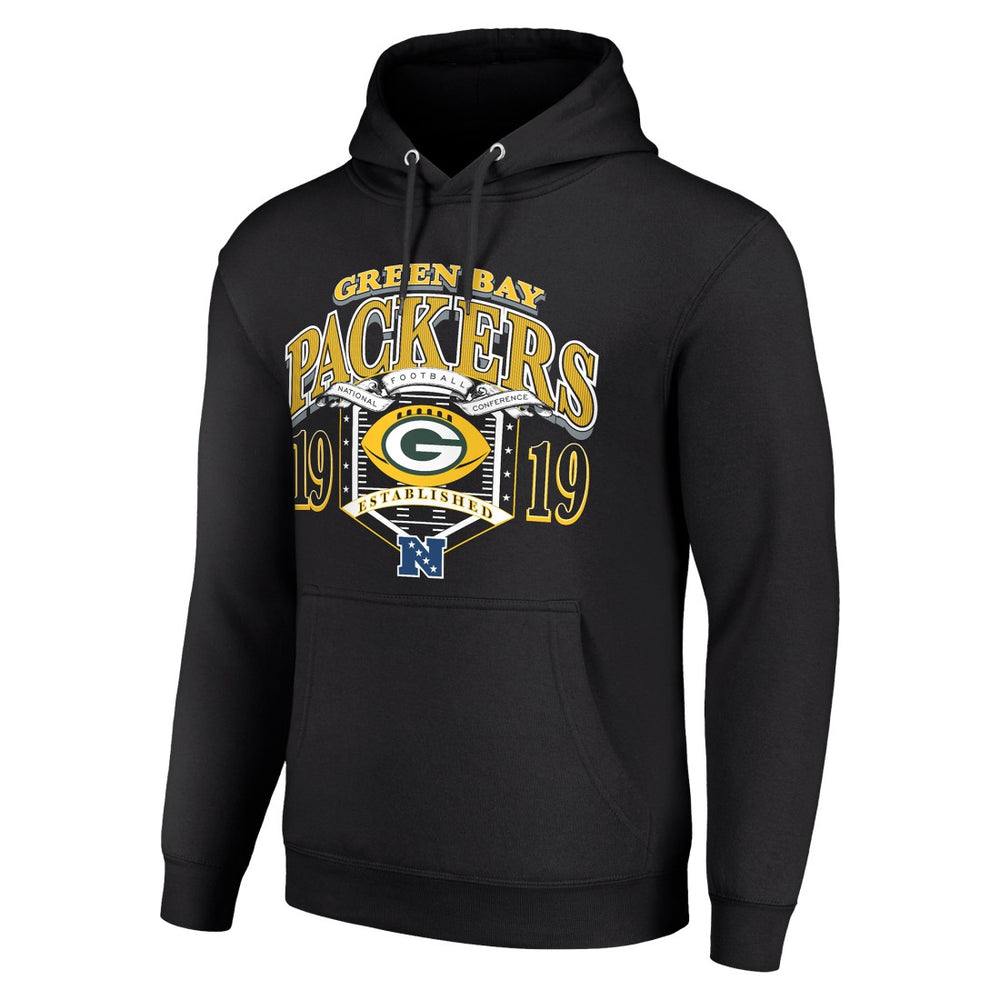 Starter 80s Retro Pullover Hoodie - Green Bay Packers Hoodies