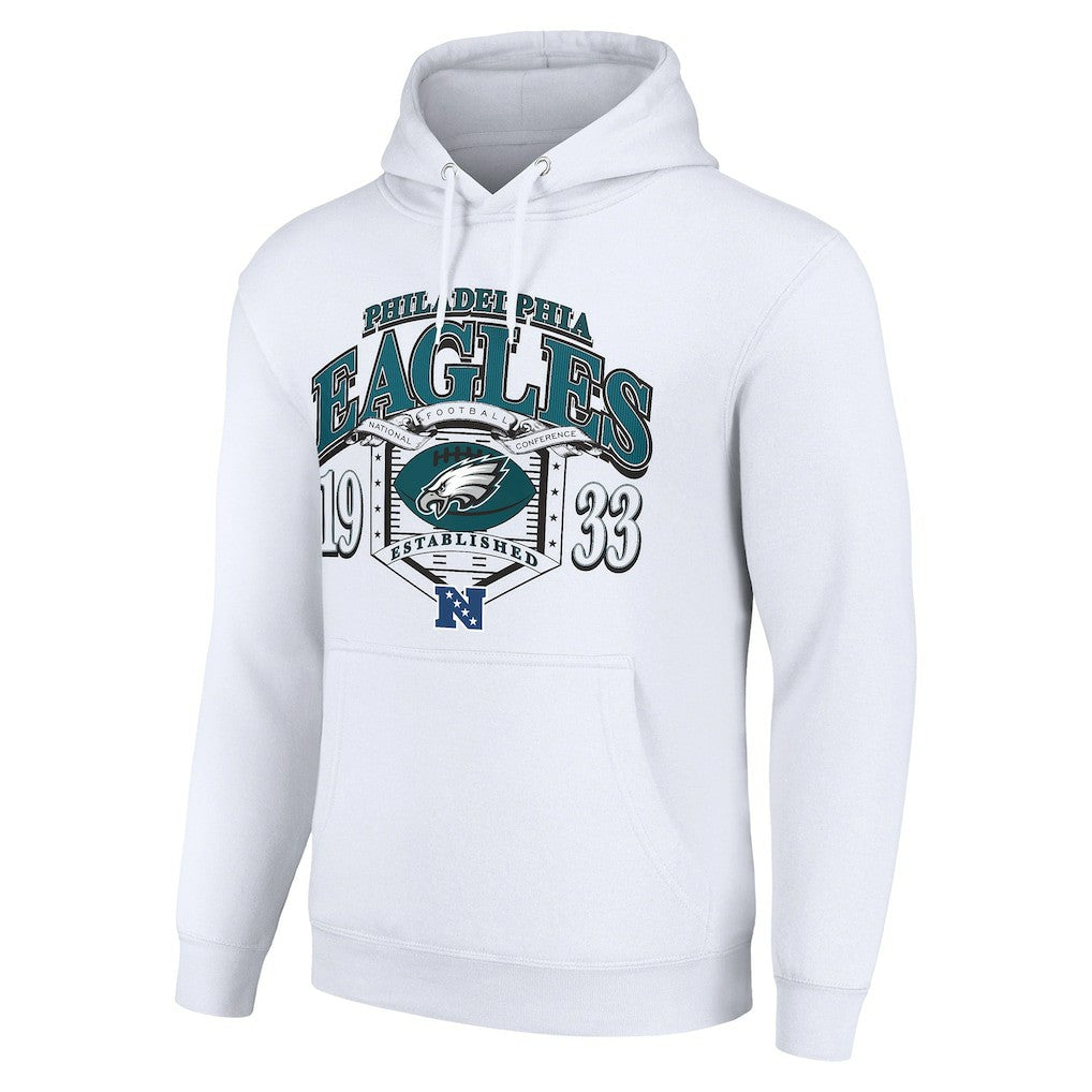 Starter 80s Retro Pullover Hoodie - Philadelphia Eagles Hoodies