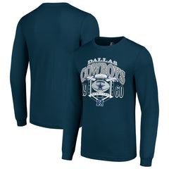 Starter Retro Long Sleeve Graphic T-Shirt - Dallas Cowboys T-shirts