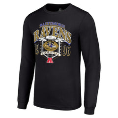 Starter Retro Long Sleeve Graphic T-Shirt - Baltimore Ravens T-shirts