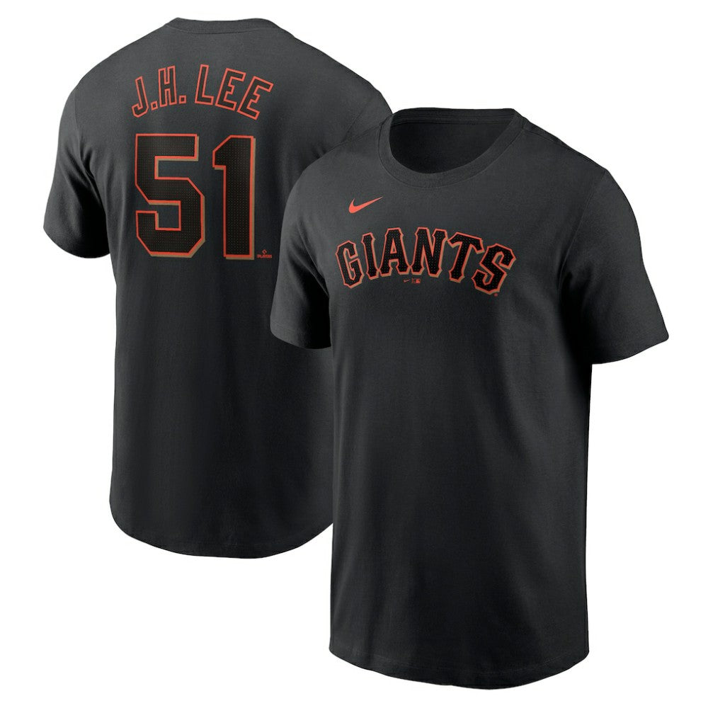 Jung Hoo Lee San Francisco Giants Nike  Fuse Name & Number T-Shirt – Black