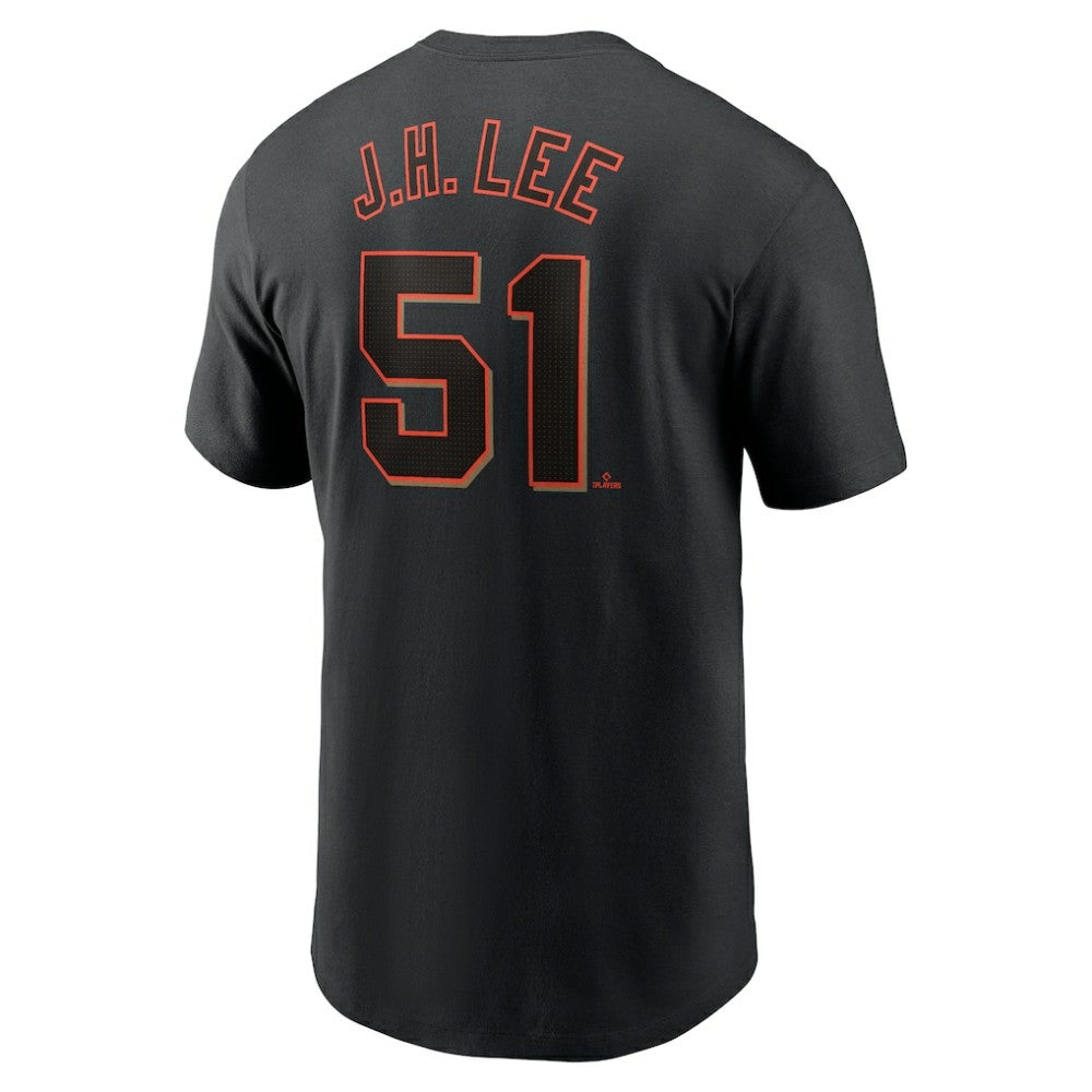 Jung Hoo Lee San Francisco Giants Nike  Fuse Name & Number T-Shirt – Black