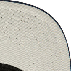 Navy New York Yankees Mitchell & Ness Full Frontal Snapback Hat