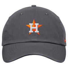 Gray Houston Astros Nike Club Adjustable Hat