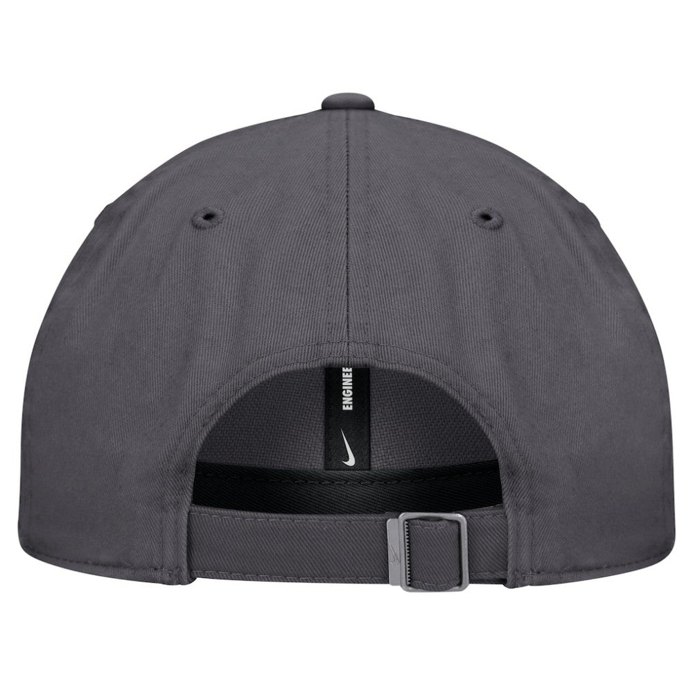 Gray Tampa Bay Rays Nike Club Adjustable Hat