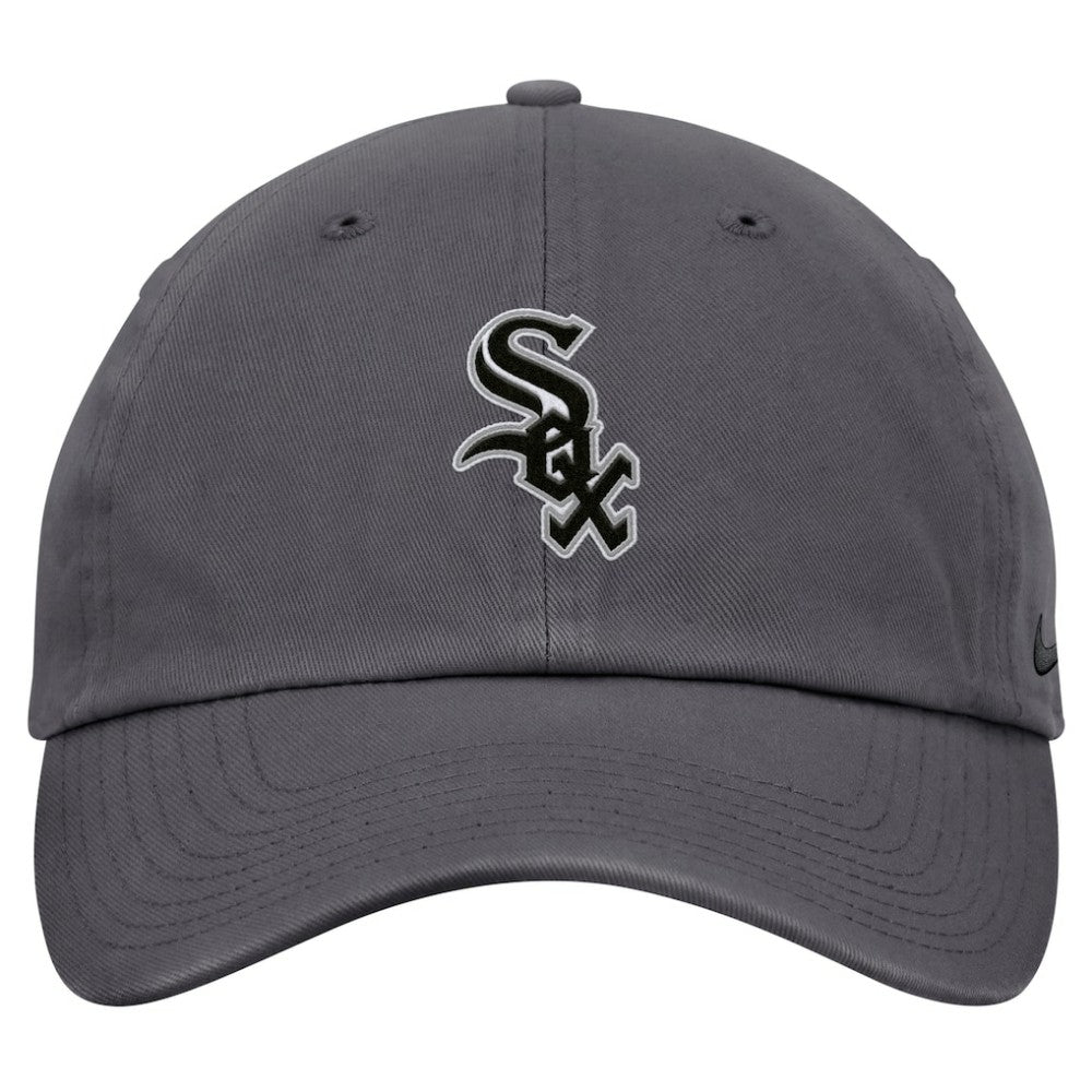 Gray Chicago White Sox Nike Club Adjustable Hat
