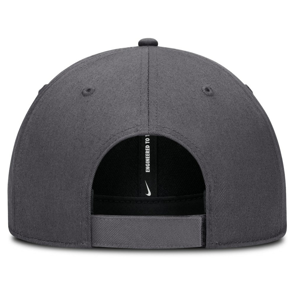 Gray Houston Astros Nike Club Performance Adjustable Hat