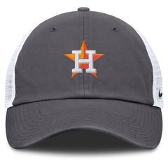 Gray Houston Astros Nike Adjustable Trucker Hat