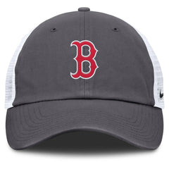 Gray Boston Red Sox Nike Adjustable Trucker Hat