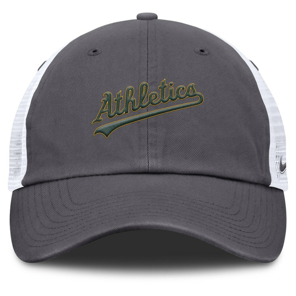 Gray Athletics Nike Wordmark Club Adjustable Trucker Hat