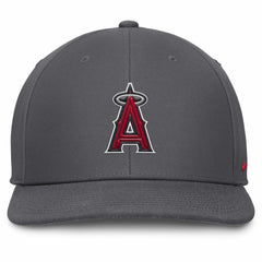 Gray Los Angeles Angels Nike Pro Performance Snapback Hat