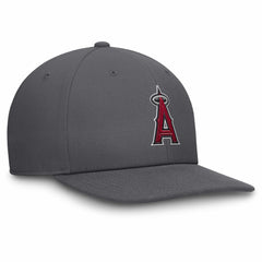 Gray Los Angeles Angels Nike Pro Performance Snapback Hat