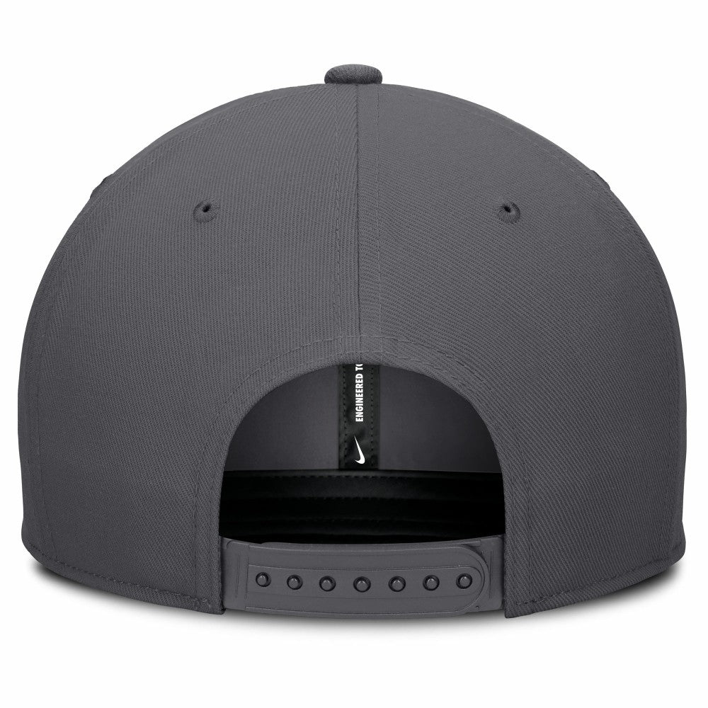 Gray Los Angeles Angels Nike Pro Performance Snapback Hat
