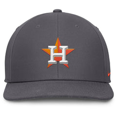 Gray Houston Astros Nike Pro Performance Snapback Hat