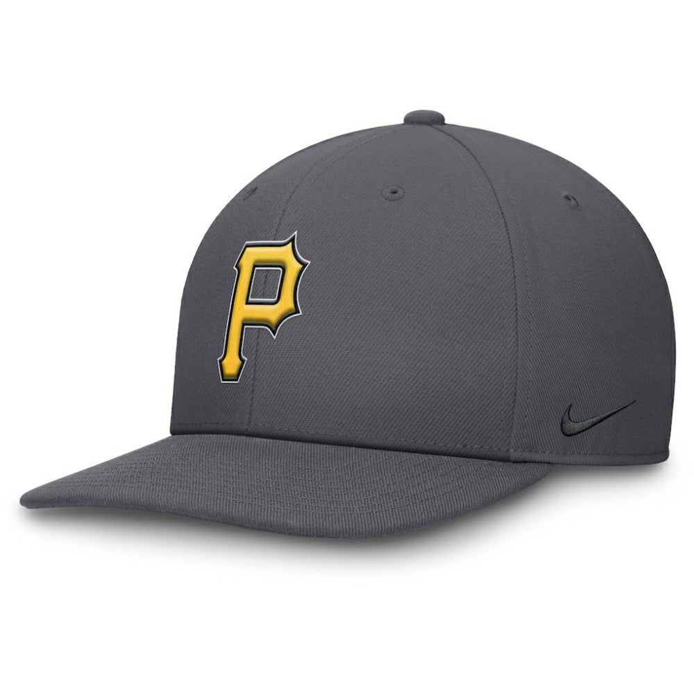 Gray Pittsburgh Pirates Nike Pro Performance Snapback Hat