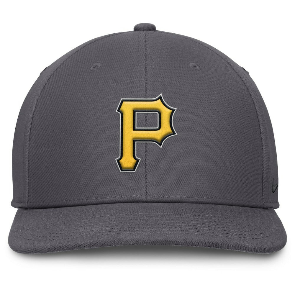 Gray Pittsburgh Pirates Nike Pro Performance Snapback Hat