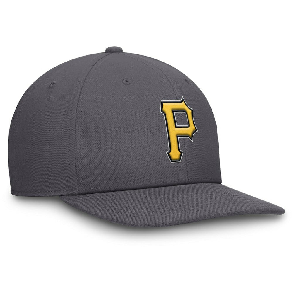 Gray Pittsburgh Pirates Nike Pro Performance Snapback Hat
