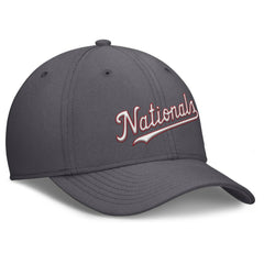 Gray Washington Nationals Nike Swoosh Performance Flex Hat