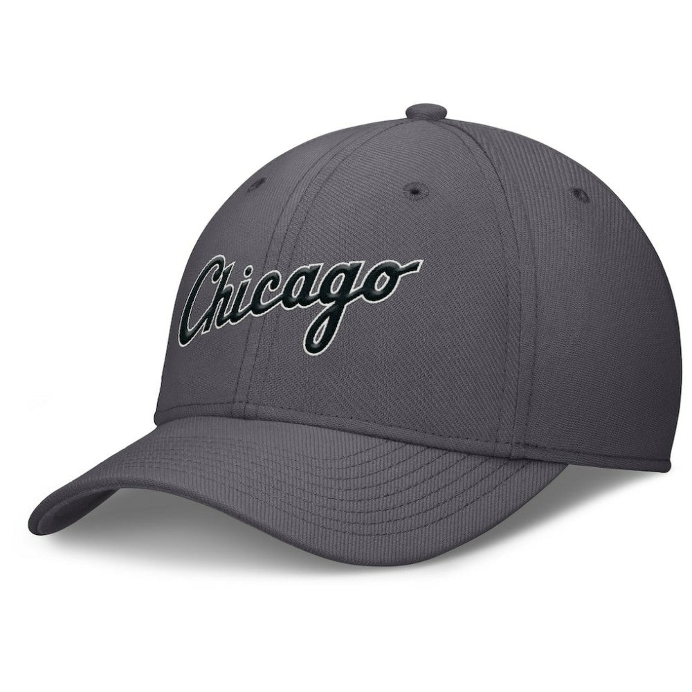 Gray Chicago White Sox Nike Swoosh Performance Flex Hat