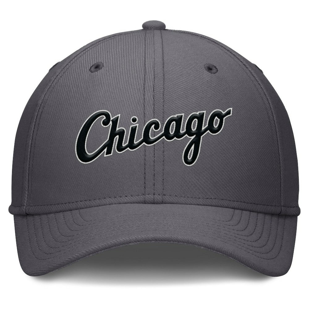 Gray Chicago White Sox Nike Swoosh Performance Flex Hat