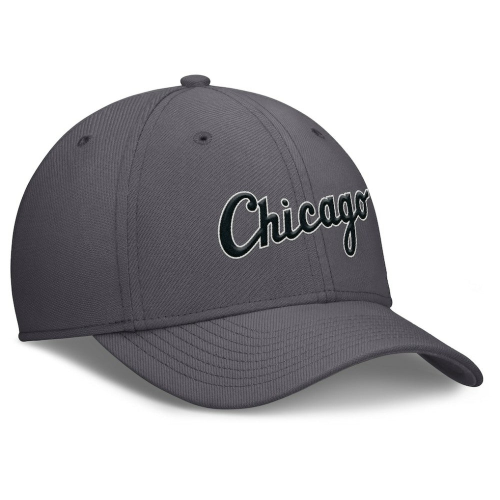 Gray Chicago White Sox Nike Swoosh Performance Flex Hat