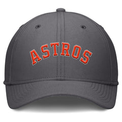 Charcoal Houston Astros Nike Swoosh Performance Flex Hat