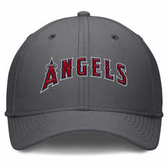 Gray Los Angeles Angels Nike Swoosh Performance Flex Hat