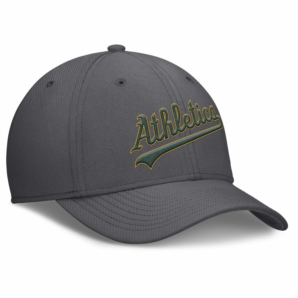 Gray Athletics Nike Swoosh Performance Flex Hat