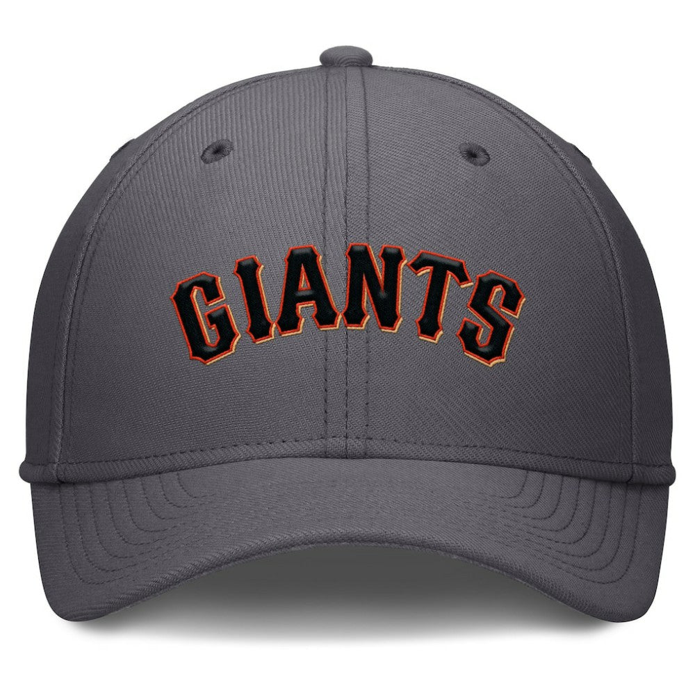 Gray San Francisco Giants Nike Swoosh Performance Flex Hat