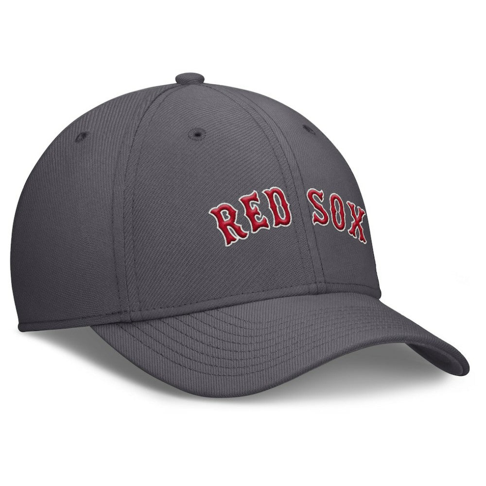 Gray Boston Red Sox Nike Swoosh Performance Flex Hat