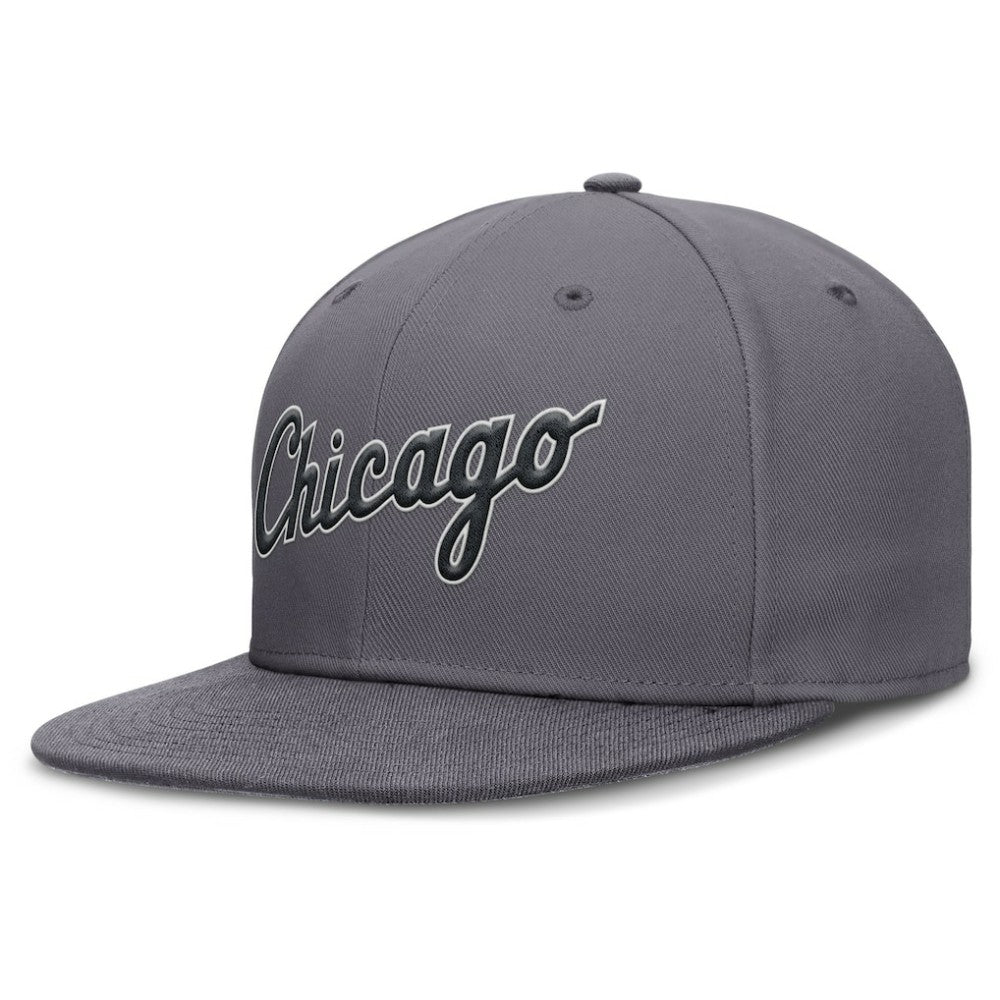 Gray Chicago White Sox Nike Performance True Fitted Hat