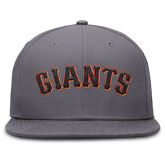 Gray San Francisco Giants Nike Performance True Fitted Hat