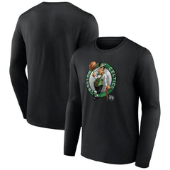 Boston Celtics Midnight Mascot Long Sleeve T-Shirt